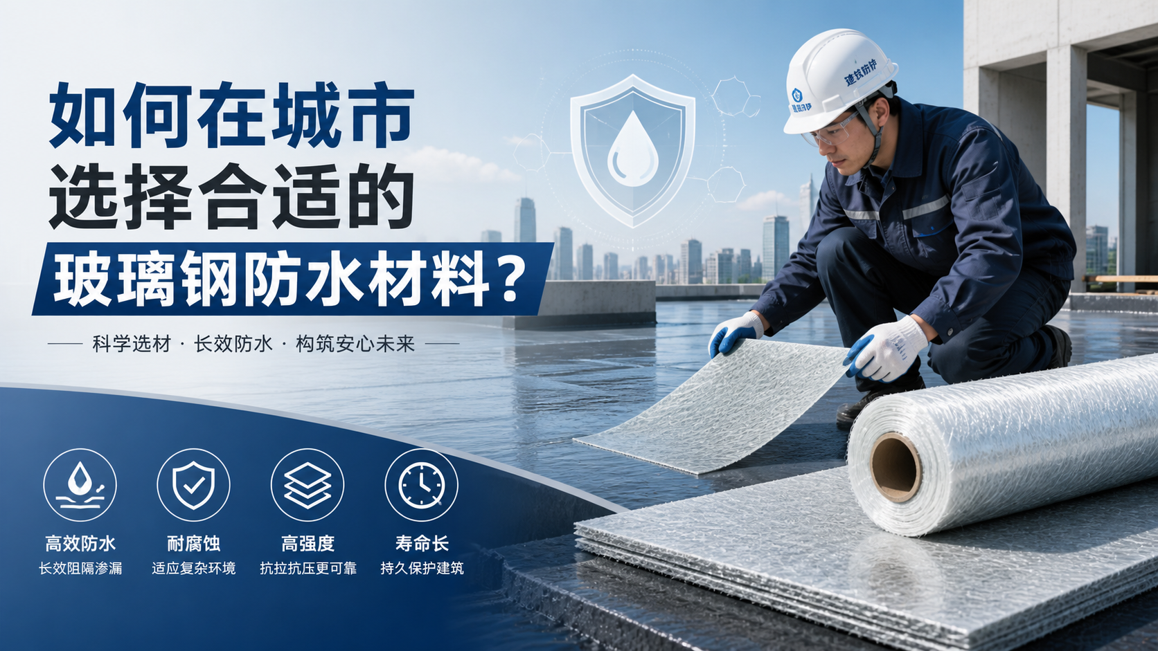 如何在滁州选择合适的玻璃钢防水材料？