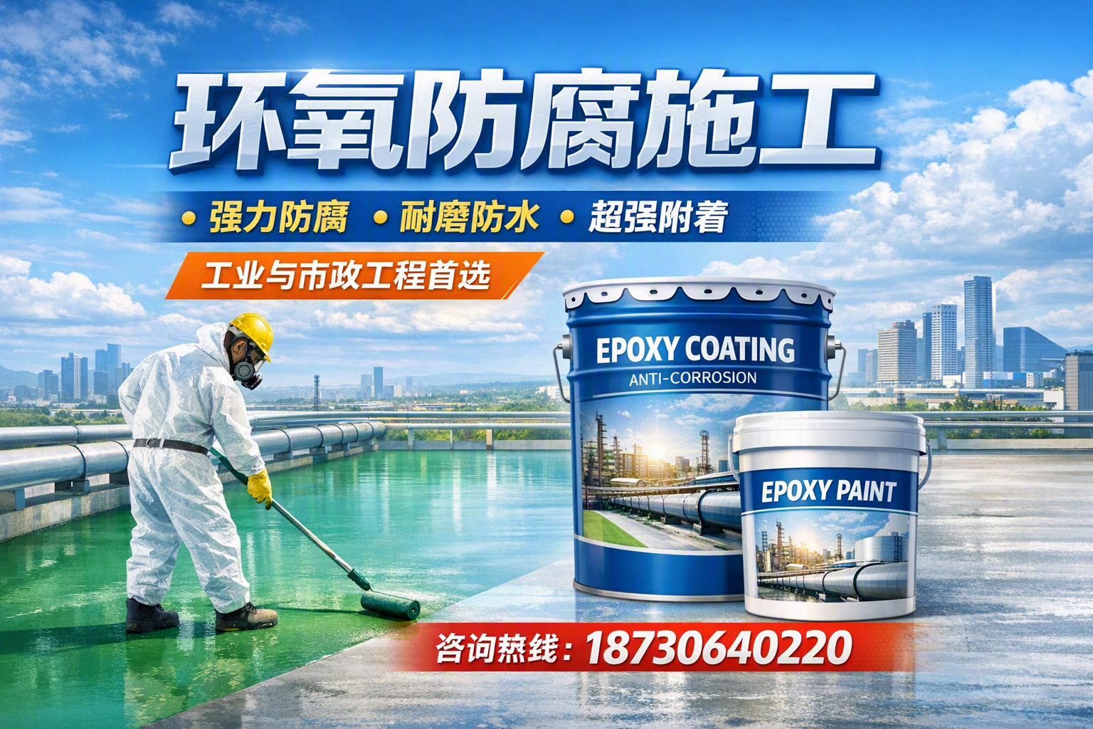 在 滁州 进行环氧防腐施工的注意事项